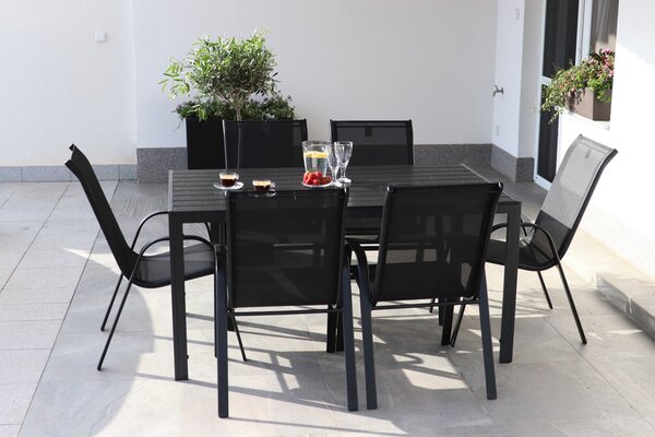Zahradní jídelní set VIKING L + 6x židle RAMADA