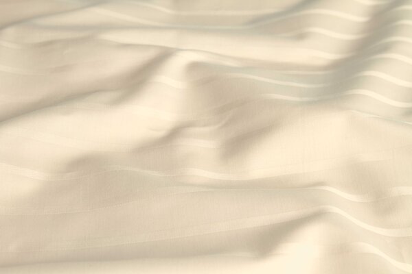 DARRÉ Saténové povlečení Pruh 6/24mm - champagne Velikost: 140 x 200 + 70 x 90