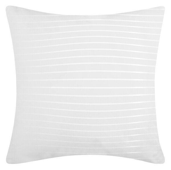 DARRÉ Saténové povlečení Pruh 6/24mm - bílá Velikost: 140 x 220 + 70 x 90