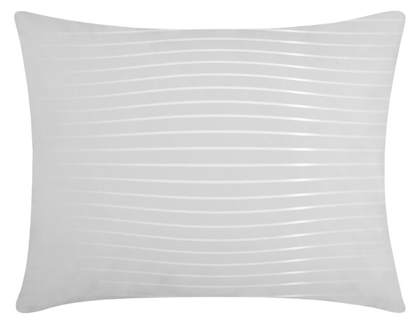 DARRÉ Saténové povlečení Pruh 6/24mm - šedá Velikost: 140 x 200 + 70 x 90