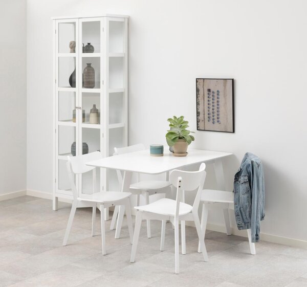 Actona Jídelní rozkládací stůl Roxby 80/120 cm bílý