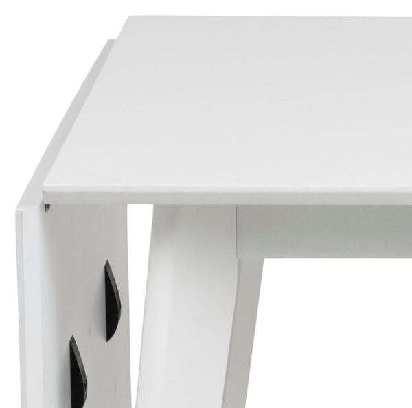 Actona Jídelní rozkládací stůl Roxby 80/120 cm bílý