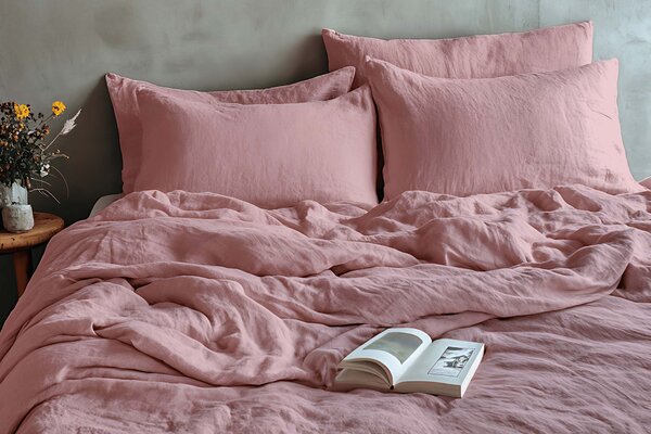 DARRÉ Mušelínové povlečení Retro pink Velikost: 140 x 200 + 70 x 90