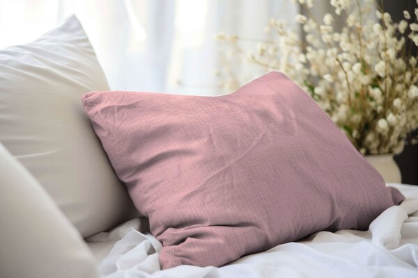 DARRÉ Mušelínové povlečení Retro pink Velikost: 140 x 200 + 70 x 90