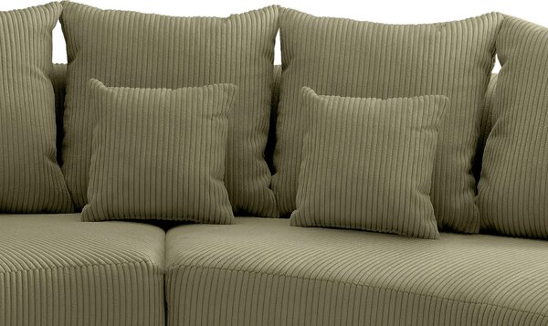 SEDACÍ SOUPRAVA, textil, olivově zelená Livetastic - Online Only sedačky, Online Only