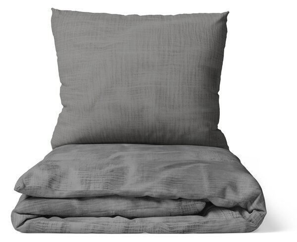 DARRÉ Mušelínové povlečení Grey Velikost: 140 x 200 + 70 x 90