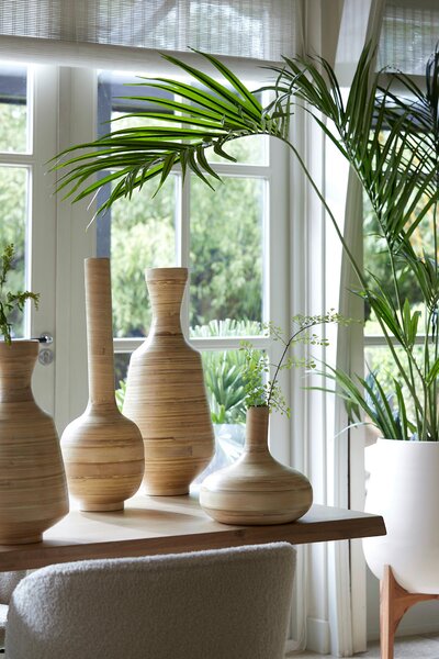 KVĚTINÁČ dřevo, kov, 36/50 cm Light & Living - Obaly na květináče, Online Only