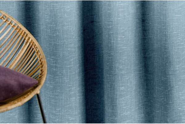 Modrý závěs 140x245 cm Riva – Mendola Fabrics
