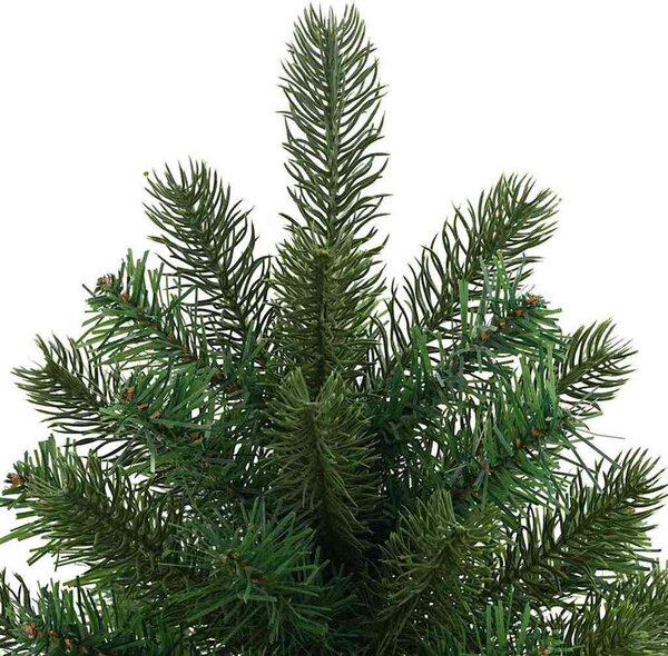 VidaXL Umělý vánoční stromeček s stojanem Zelená 75 cm PVC, PE a ocel [42018730]