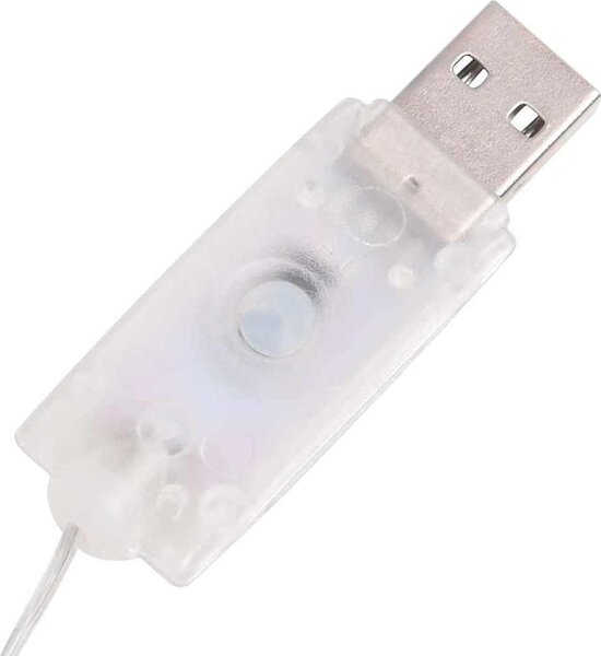 VidaXL Dekorativní vánoční sněhulák s LED luxusní tkanina 60 cm [329759]
