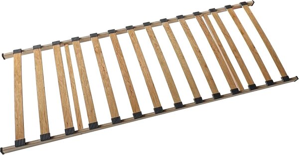Latový rošt 70x200 cm, 14 dvojitých pružných lamel, buk, pro jednolůžko