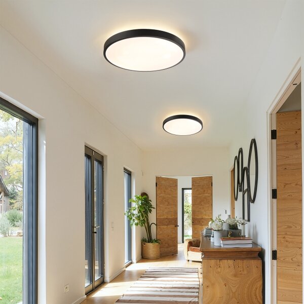 Brilagi - LED Stmívat. svítidlo GLASS POOL DOUBLE LED/48W/230V 40 cm černá + DO