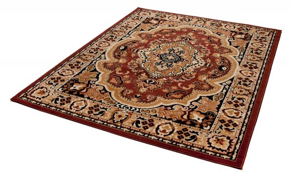 Makro Abra Kusový koberec ATLAS E951A hnědý Rozměr: 80x150 cm