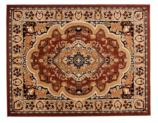 Makro Abra Kusový koberec ATLAS E951A hnědý Rozměr: 80x150 cm