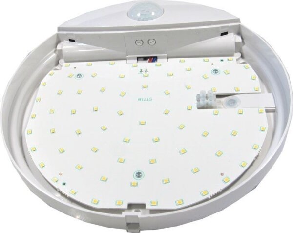 LED Venkovní stropní svítidlo se senzorem LED/15W/230V IP44