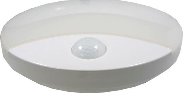 LED Venkovní stropní svítidlo se senzorem LED/15W/230V IP44