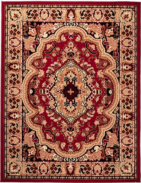 Makro Abra Kusový koberec ATLAS E951A červený Rozměr: 60x100 cm