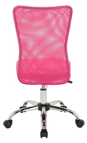 OTOČNÁ ŽIDLE PRO MLÁDEŽ, síťovina, pink MID.YOU - Dětské otočné židle, Online Only