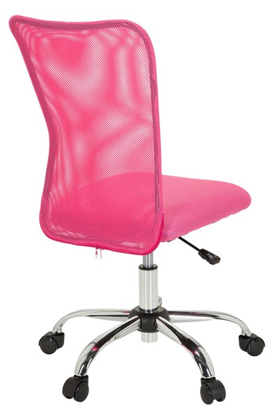 OTOČNÁ ŽIDLE PRO MLÁDEŽ, síťovina, pink MID.YOU - Dětské otočné židle, Online Only