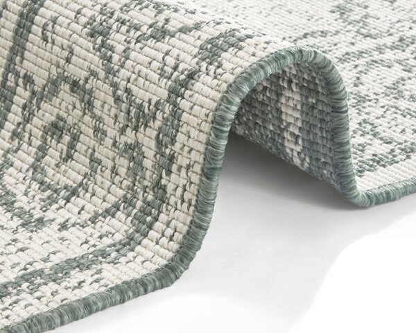 Hanse Home, Kusový koberec Twin Supreme 103869 Cebu Green/Cream – na ven i na doma, 200x290, zelená, chodba / předsíň