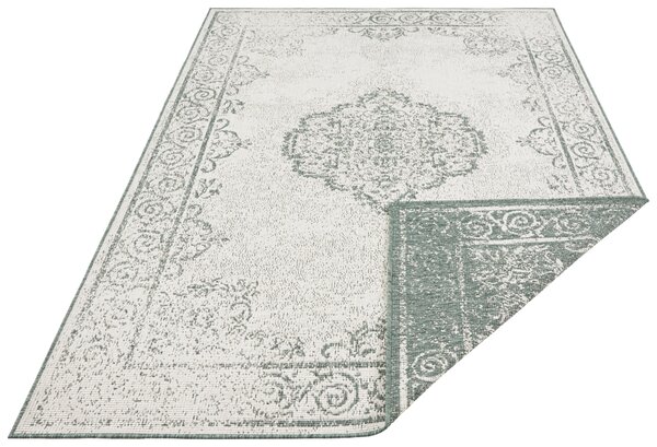 Hanse Home, Kusový koberec Twin Supreme 103869 Cebu Green/Cream – na ven i na doma, 200x290, zelená, chodba / předsíň