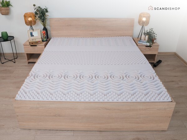 Pěnová matrace DELUXE 80 x 200 cm Ochrana matrace: BEZ chrániče matrace