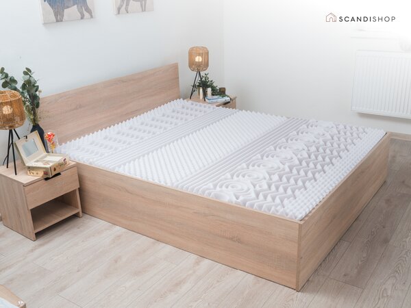 Pěnová matrace DELUXE 80 x 200 cm Ochrana matrace: BEZ chrániče matrace
