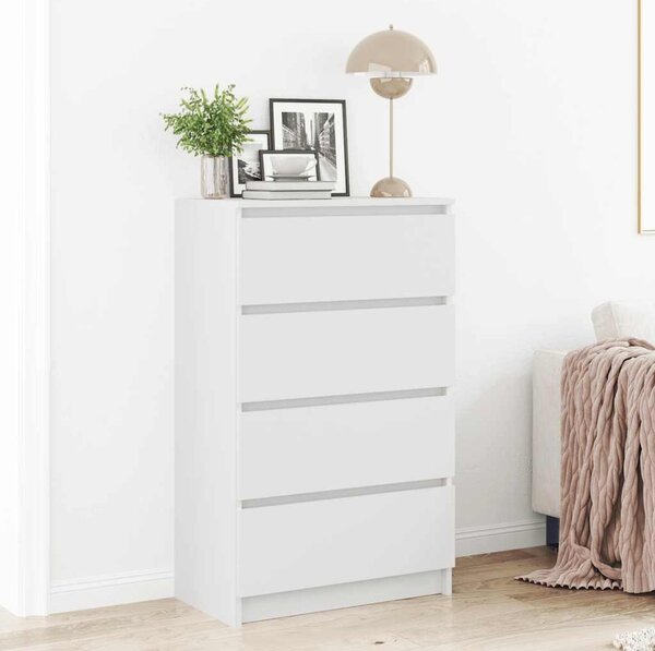VidaXL Příborník bílý 60x35x98,5 cm odvozený výrobek ze dřeva