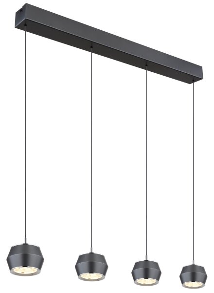 Globo 15209-4 - LED Lustr na lanku MARTHY 4xLED/6W/230V