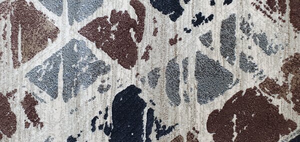 Spoltex, Kusový koberec Cambridge bone 7879, 80x150, hnědá, chodba / předsíň