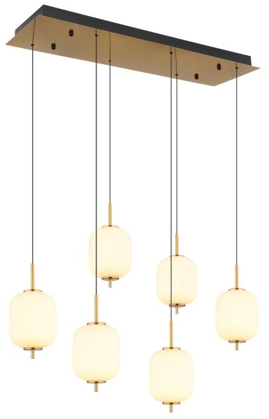 Globo 15217-6 - LED Lustr na lanku EWALD 6xLED/6,7W/230V