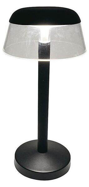 LED Stm. nabíjecí dotyková stolní lampa LED/3W/5V 3000-6000K černá