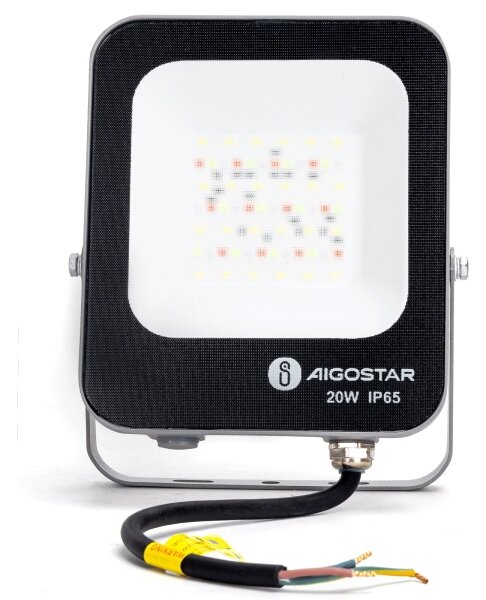 Aigostar - LED RGBW Reflektor MESH LED/20W/230V 6500K IP65 + DO