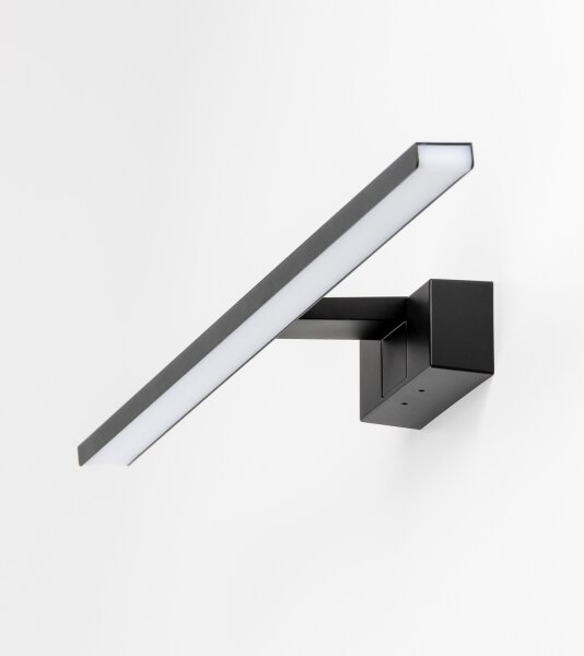 Aigostar - LED Koupelnové osvětlení zrcadla LED/12W/230V 4000K 60 cm IP44 černá