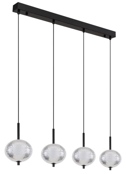 Globo 16042-4H - LED Lustr na lanku AIDA 4xLED/5,75W/230V 3000K/4500K/6500K