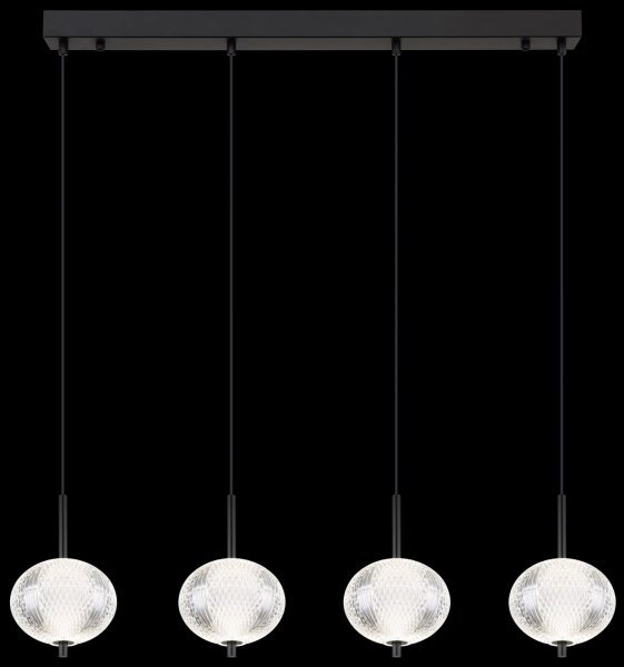 Globo 16042-4H - LED Lustr na lanku AIDA 4xLED/5,75W/230V 3000K/4500K/6500K