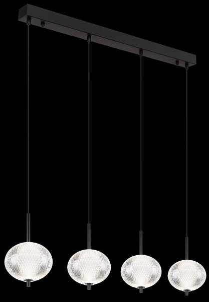 Globo 16042-4H - LED Lustr na lanku AIDA 4xLED/5,75W/230V 3000K/4500K/6500K
