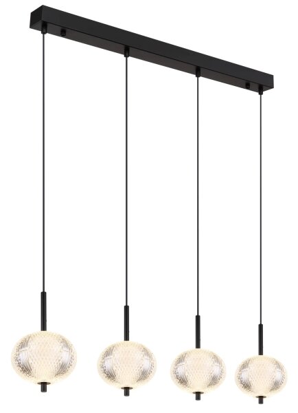 Globo 16042-4H - LED Lustr na lanku AIDA 4xLED/5,75W/230V 3000K/4500K/6500K