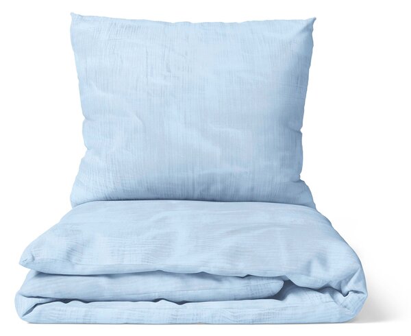 DARRÉ Mušelínové povlečení Sky blue Velikost: 140 x 220 + 70 x 90