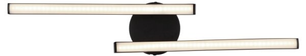 Globo 67178SC - LED Stropní svítidlo ELOISE 2xLED/6W/230V černá