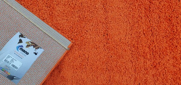 Mono Carpet Kusový koberec Efor Shaggy 3419 Orange - 60x115 cm