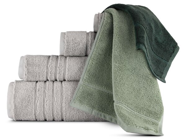 DARRÉ Ručníky a osušky COMFORT DI CASA NUO - světle šedá Velikost: ručníček 30 x 50