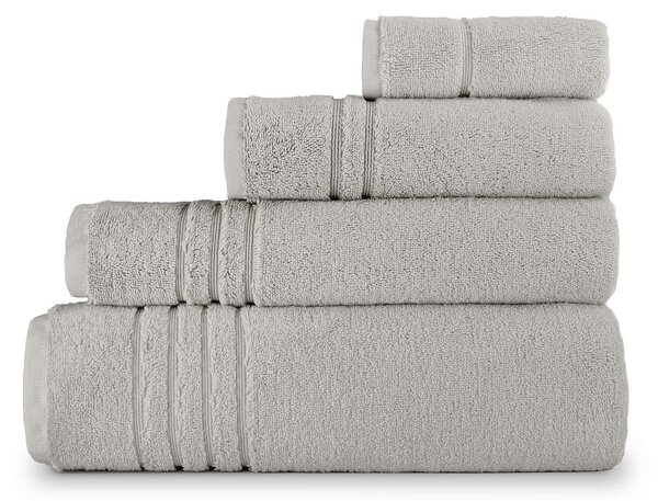 DARRÉ Ručníky a osušky COMFORT DI CASA NUO - světle šedá Velikost: ručníček 30 x 50