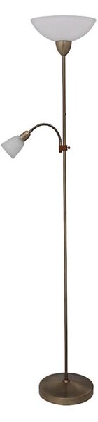 Rabalux 4019 - Stojací lampa PEARL CLASSIC 1xE27/60W+1xE14/40W
