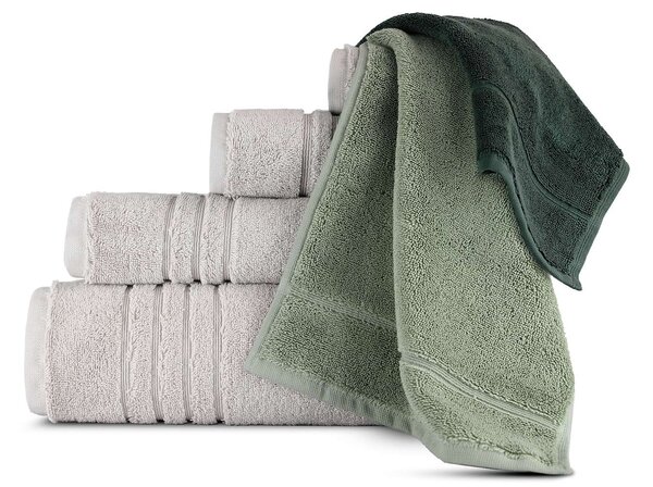DARRÉ Ručníky a osušky COMFORT DI CASA NUO - tmavě zelená Velikost: ručníček 30 x 50