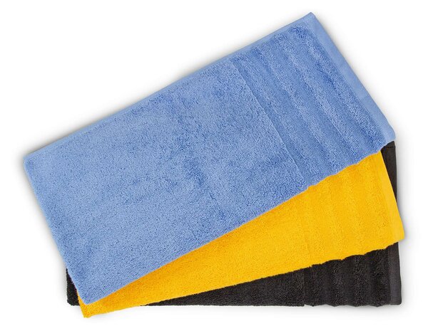 DARRÉ Ručníky a osušky CASA COLORATA - středně modrá Velikost: ručník 50 x 100