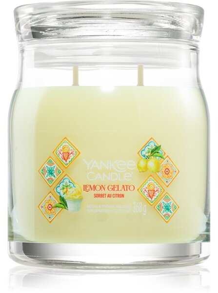 Yankee Candle Lemon Gelato vonná svíčka 368 g