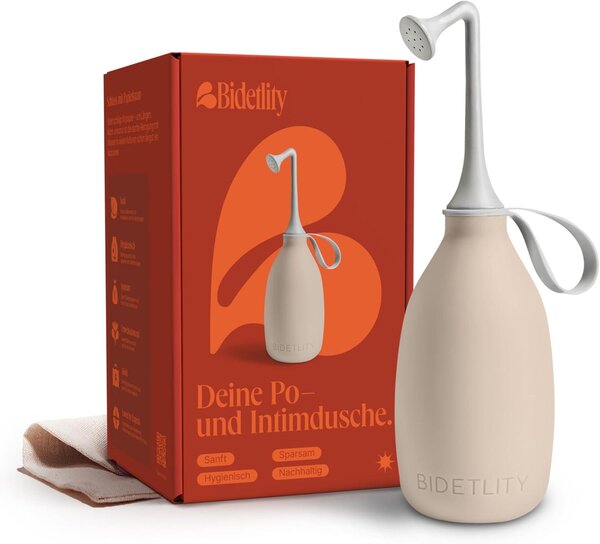 Přenosný bidet Intiemdouche 3.0 – přenosný cestovní bidet, nová ekologická sprchová hlavice, bez BPA, úsporný