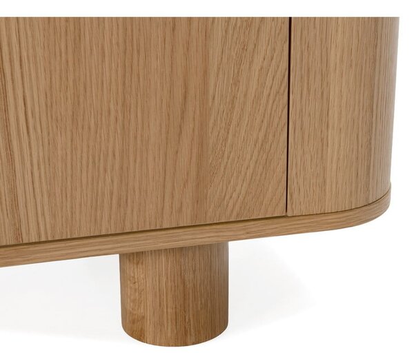 Komoda v dekoru dubu v přírodní barvě 180x75x40 cm Padoc – MOME