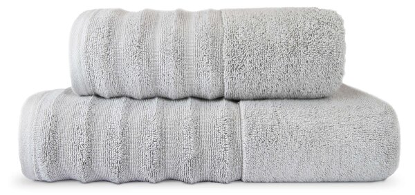 DARRÉ Ručníky a osušky CASA COLORATA - světle šedá Velikost: ručník 50 x 100